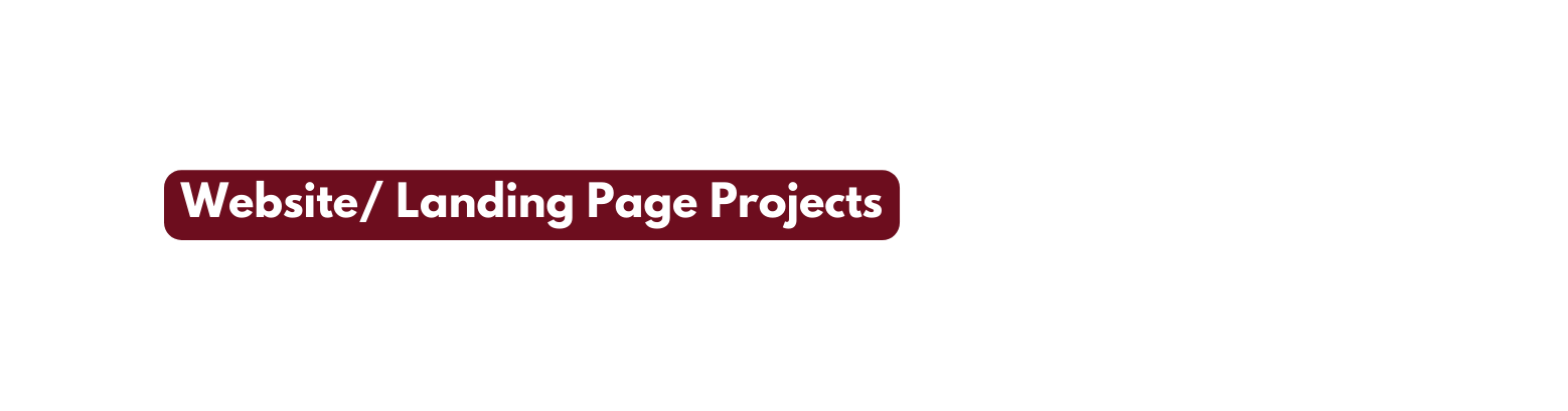 Website Landing Page Projects